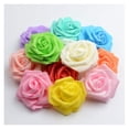 thumbnail image 5 of 100 Uds 7cm cabeza de flor de Rosa Artificial Diy Real Touch 3d cabezas de flores de espuma de Pe, 5 of 5