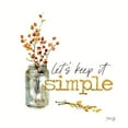 thumbnail image 3 of Rae, Marla 12x12 Black Modern Framed Museum Art Print Titled - Lets Keep It Simple, 3 of 5