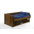 thumbnail image 6 of Artisan Desk Bed with USB Ports and AC Outlet, Black Walnut, 6 of 11