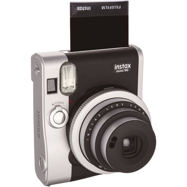 FUJIFILM INSTAX Mini 90 Neo Classic Instant Camera (Black) + 