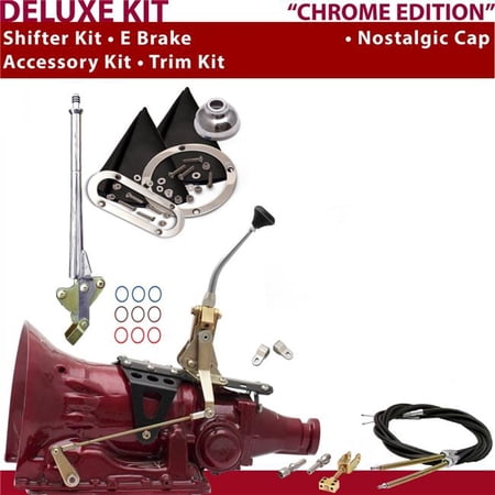 American Shifter 2004R Shifter Kit 8 in. E-Brake Cable Clevis Trim Kit for CAA6B