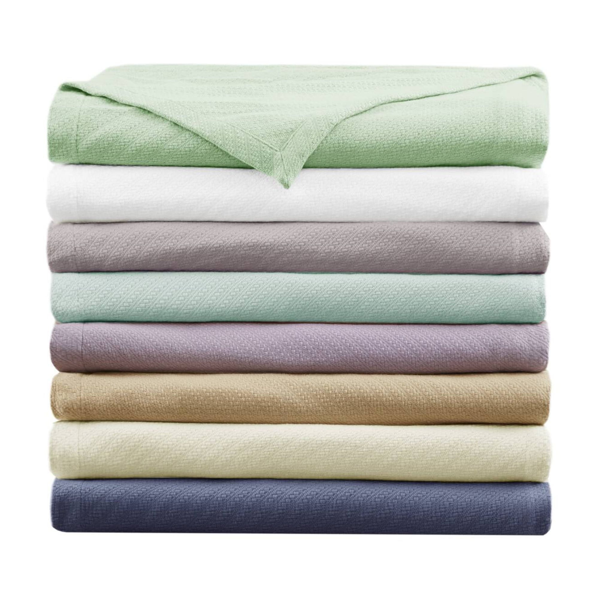 Home Essence Liquid Cotton Super Soft Lightweight Blanket, King, Seafoam