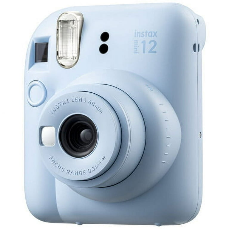 FUJIFILM INSTAX MINI 12 Instant Film Camera Pastel Blue Accessories kit for Fujifilm  Instax Mini 12 Camera Includes; Instant camera + Fuji Instax Film (40 PK) +  Galaxy Case + Frames + Album 