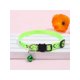 thumbnail image 1 of 1pc Rose Red Cat Collar With Reflective Strip & Bell, Adjustable Dog Collar For Newborn Pet Identification, 1 of 4