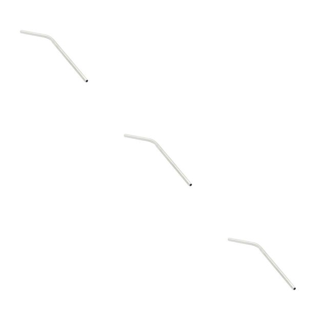 Billuyoard Pajitas de acero inoxidable Pajita de metal Bendy Tubo Bar Accesorios Suministros para fiestas Utensilios Cena para bebidas Tipo 6 Type1 NO1 Billuyoard CBP344924