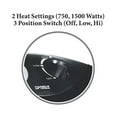 thumbnail image 2 of Optimus H-5235 Portable Ultra Quiet Fan Forced Tower Quartz Heater w/ Thermostat, 2 of 5