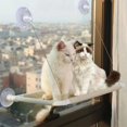 thumbnail image 2 of Hamaca para ventana de gato JinRui-T cama de seguridad azul caqui 21,7 x 13,8 x 1 pulgadas, 2 of 5