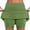 Green, variant on hotojiny Womens Plus Size Workout Skorts Casual Summer Athletic Yoga Shorts Golf Skirt High Waisted Athletic Gym Shorts