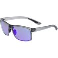 thumbnail image 1 of Maui Jim Men's Polarized Pokowai Arch B439-11M Grey Rectangle Sunglasses, 1 of 3