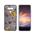 thumbnail image 1 of Compatible with LG Q51 Phone Case, Leaves-53 Case Men Women, Flexible Silicone Shockproof Case for LG Q51, 1 of 1