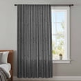 thumbnail image 4 of Vintage Black Sheer Curtains 96 Inches Long, Country Farmhouse Plants Tree Pattern Light Filering Curtains, Privacy Drapes Simi Floor to Veiling Curtain for Living Room Bedroom Large Window Treatment, 4 of 9
