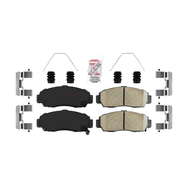 AmeriBRAKES Front Ceramic Disc Brake Pads NWF-PTC1506 for Car Honda Accord Acura TL TSX CL RL
