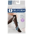 thumbnail image 3 of Truform Sheer Knee High Stockings, Open Toe: 15 - 20 mmHg, White, Medium, 3 of 7