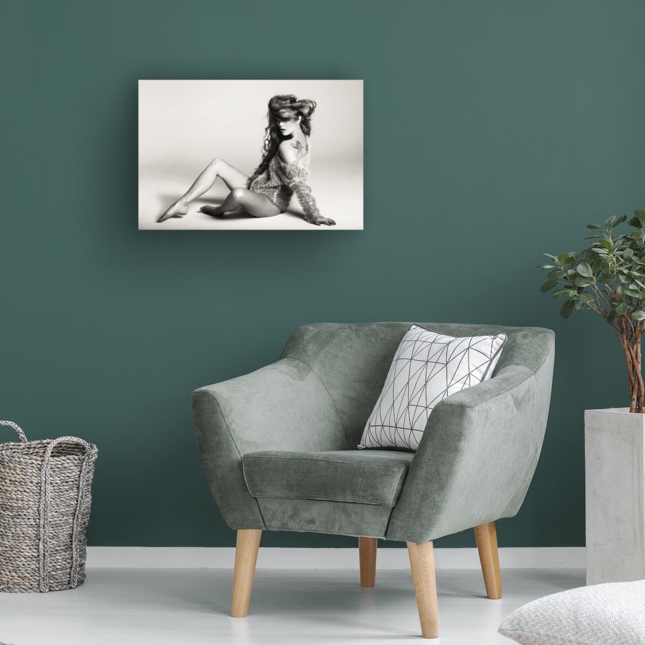 Trademark Fine Art Cesar Tejada Le intensitAc Canvas Wall Art