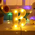 thumbnail image 1 of Lámpara 3D 26 letras alfabeto LED marquesina señal luz interior pared colgar noche lámpara (B Ndcxsfigh Nuevos Originales, 1 of 7