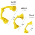 thumbnail image 5 of Playology Dog Toys | Durable Dri-Tech Rope, Chicken Scented Tug of War Toy - Jumbo, 5 of 6
