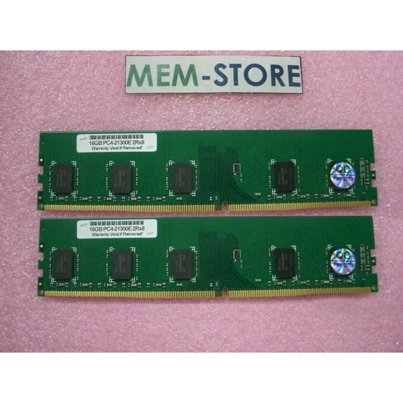 32GB (2x16GB) DDR4 ECC UDIMM Memory Upgrade for RackStation RS3621RPxs RS3621xs  (3rd Party)