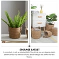 thumbnail image 4 of Seagrass Belly Basket 25CM Planter Cover Vintage Hamper, 4 of 6