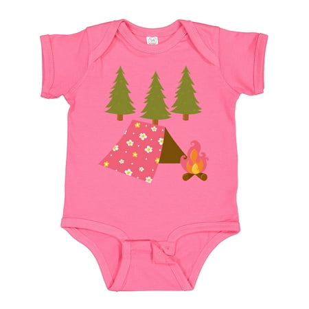 

Inktastic Summer Camp Girls Camping Gift Baby Girl Bodysuit