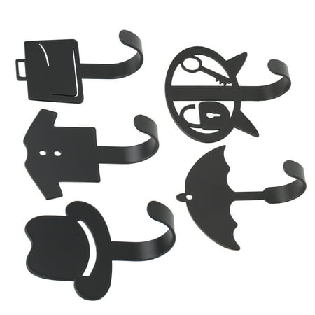 

Wall Hangers Adhesive Hooks Wall Hooks Door Hook Iron For Office For Home For Bathroom For Door