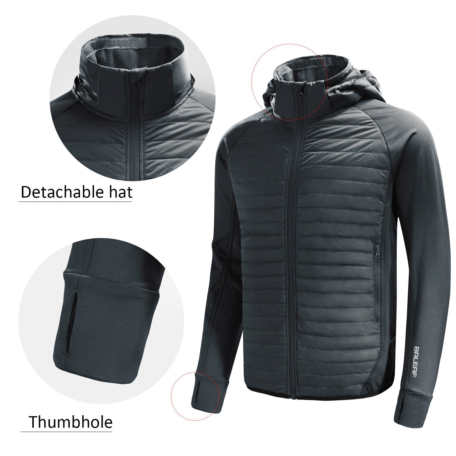 BALEAF Men's Lightweight Puffer 