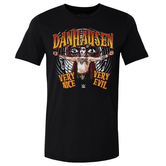 Men's 500 Level Black Danhausen Very Nice Very Evil T-Shirt