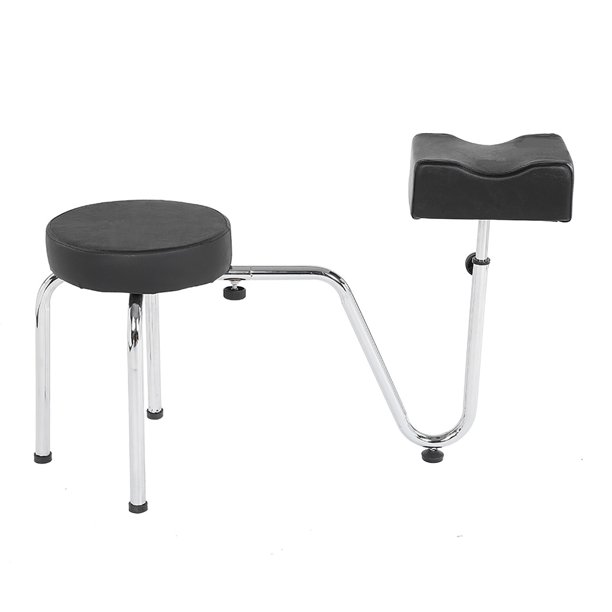 Almohadilla De Descanso Del Brazo De Tatuaje De Tatuaje De Cuero PU Negro Ajustable, Silla De Tatuaje Cómoda Y Sólida Con Reposapiés Ajustable, Adecuado Para Artistas De