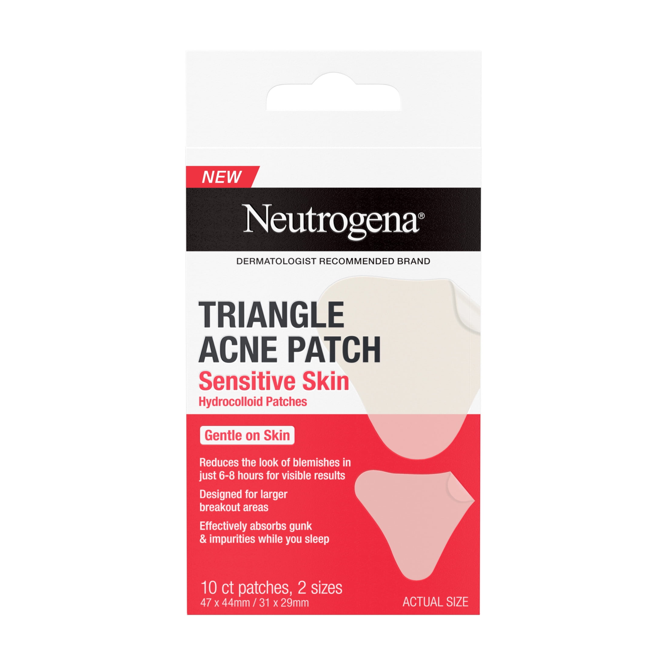 Neutrogena Rapid Clear Treatment Pads, Salicylic Acid Acne Face