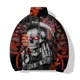 thumbnail image 4 of Abrigos deportivos de ocio para hombre Abrigo de invierno para hombre Chaquetas acolchadas cómodas y cálidas para hombre Estampado de monstruo personalizado Nuevas parkas para hombre, 4 of 5
