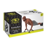 Athletic Works Sturdy Push-up Bars, Pair, Black