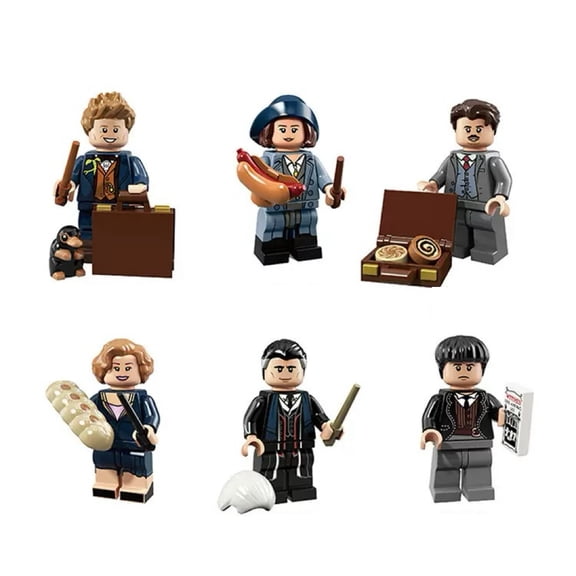 8 Pcs Action Figures Building Blocks Toys Set, Collectible 1.77 Inchs Minifigures Building Kits Awesome Gift for Kids Fans of the Character Building Toys