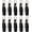 Black, variant on 10 Pack Plastic Downrigger Release Clip Set, Spring-Loaded Fishing Line Clips with Soft Pads and Easy Press Quick Release for Planer Boards, Trolling and Offshore Fishing