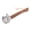 Silver Thumb Head, variant on NFTIGB Hand Hammer Wooden Handle Stainless Steel Head Multifunctional Thumb Head Hammer, 18.11 inches / 46 cm