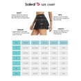 thumbnail image 7 of BALEAF Women's 14" Tennis Skirts Golf Skorts with Pockets Pleated Mini Skirt Athletic Workout Liner Shorts Layered Ruffle Black L, 7 of 7