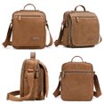 thumbnail image 5 of Satchel Briefcase Fashion Creative Canvas Business Briefcase Messenger Bag, 5 of 5