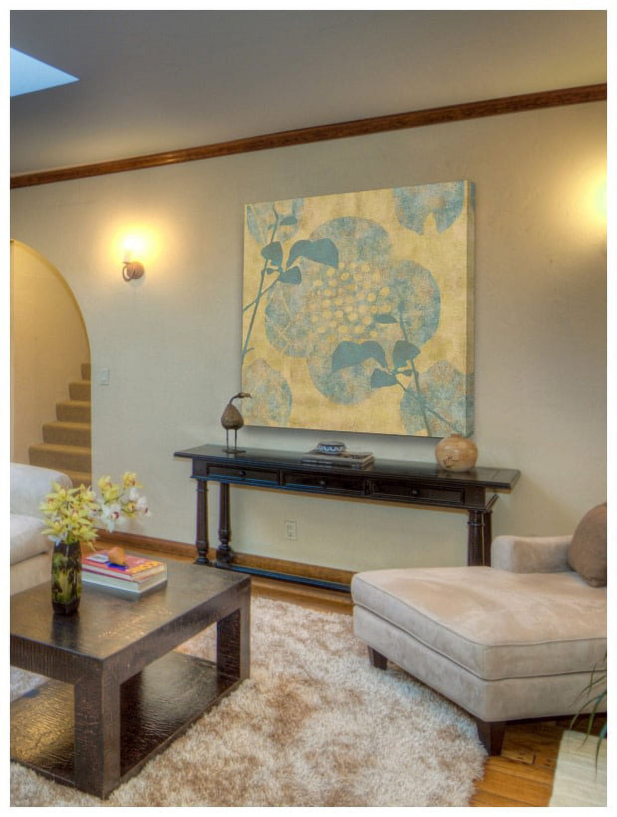 "Panel 8" Painting Print on Wrapped Canvas