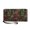 Christmas Floral Paisley, variant on Christmas Zipper Wallet with Snowflake Pine Tree Print, Clutch Purses Portable Womens Wallet Card Holder for Business and Travel