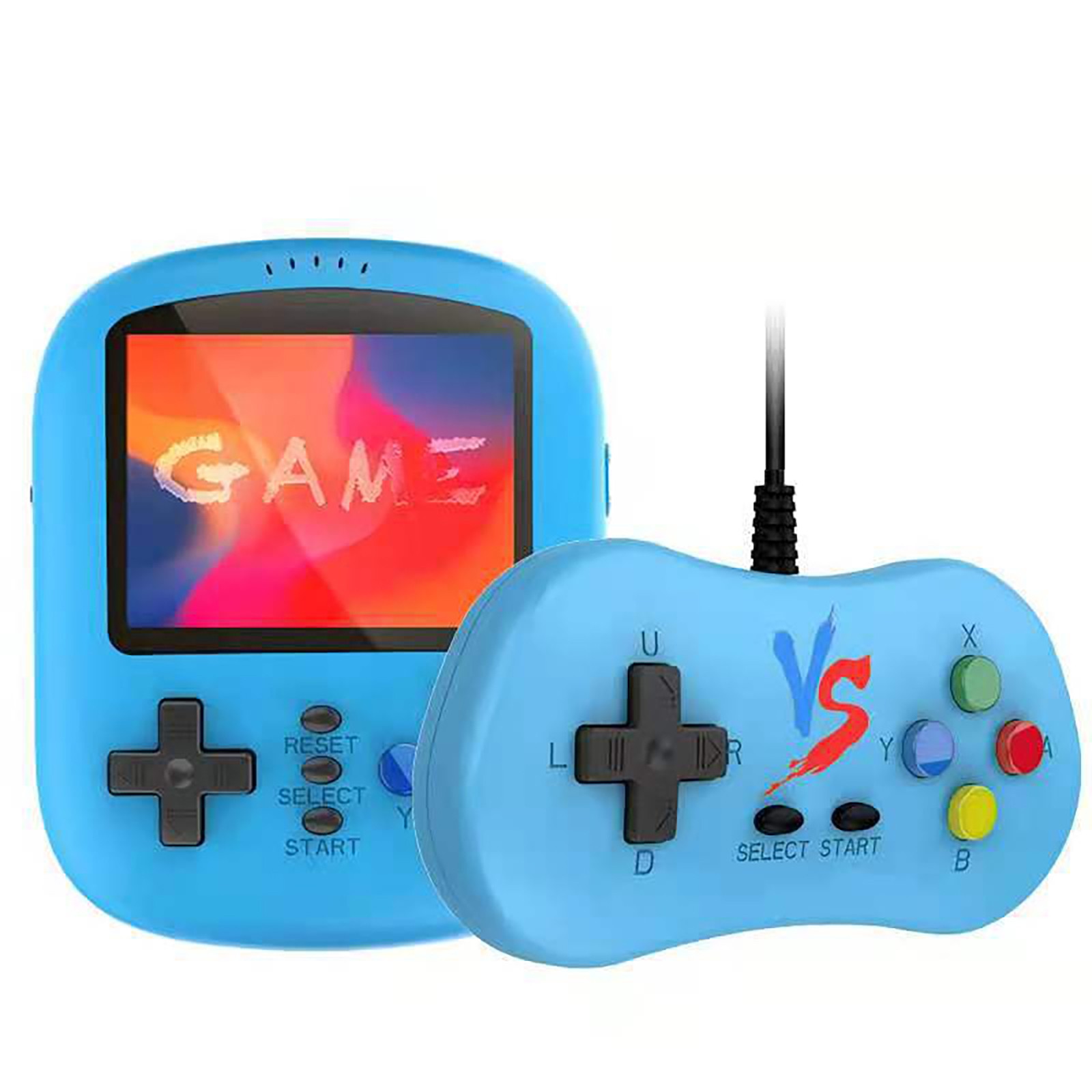 Aligament With Gamepad Console Game Portable 620in1 Display Retro