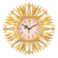 thumbnail image 2 of Reloj colgante de pared, silencioso y brillante, Retro, decoración creativa con diamantes de imitación, reloj de pared para baño, hogar, sala de estar Estilo C, 2 of 8