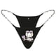 thumbnail image 1 of Y2K Tanga de cadena de Metal para mujer, ropa interior Sexy de dibujos animados, Hello Kitty, Mymelody, Kuromi, cintura baja, pantalones en T, regalos, 1 of 4