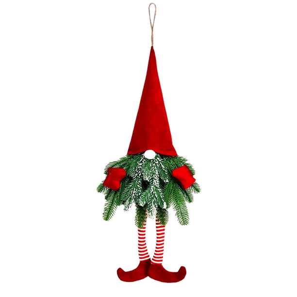 Moyic Colgante de árbol de Navidad para fiestas, festivales, atmósferas festivas, muñeca colgante de Navidad, decoración al aire libre, adorno de Kits de decoración para fiestas Moyic HA069300-00
