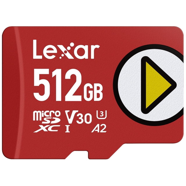 Memoria MicroSDXC Lexar Play 512 GB UHS-I 150MB/s A2 V30