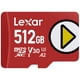 thumbnail image 1 of Memoria MicroSDXC Lexar Play 512 GB UHS-I 150MB/s A2 V30, 1 of 3
