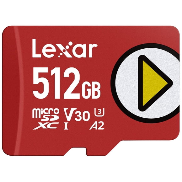 Memoria MicroSDXC Lexar Play 512 GB UHS-I 150MB/s A2 V30
