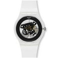 thumbnail image 4 of Swatch SUOK107 Unisex Originals Black Ghost Skeleton Dial Transparent Plastic Watch, 4 of 4