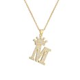 thumbnail image 1 of Qarigey InitialNecklacePendantEnglish Letter Alphabet A to Z Name Crystal Chain Charm Modern Valentine'sDay Joyas Regalos Ropa, zapatos y accesorios Miscelánea METRO 1, 1 of 6