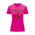 thumbnail image 1 of Playera Blusa De Cerezas Fresh Cherry Ropa Para Mujer Ropa Para Dama Color Fucsia Talla Mediana Marca Emil SaEs, 1 of 4