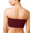 thumbnail image 2 of ToBeInStyle Women's Plus Size Removable Pads Ruched Bandeau Tube Bras, 2 of 2