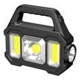 thumbnail image 1 of SET DE 2 LÁMPARAS LED COB RECARGABLES CON 6 MODOS PANEL SOLAR CARGADOR., 1 of 5