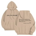 thumbnail image 1 of LUOGENLI Chandails à Capuche pour Hommes Graphiques Mode Homme Décontractée Lettre Partie Imprimée Chandail à Capuche à Enfiler Manches Longues à Cordon Chandail à Capuche pour Hommes Chandails à Capuche Graphiques Mexique Kaki Taille g, 1 of 8